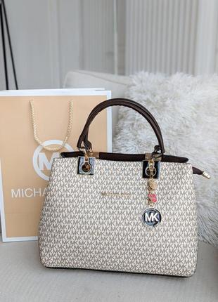 Сумка michael kors на три отделения🎀1 фото