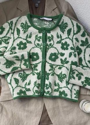 Красивый джемпер кардиган от zara😍