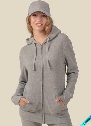 Жіноча толстовка lady full zip hooded sweatshirt jhk swulhood