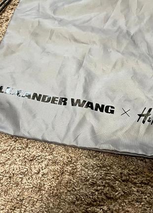 Рюкзак-мешок сумка alexander wang x hm3 фото