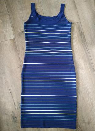 Летнее трикотажное платье сарафан