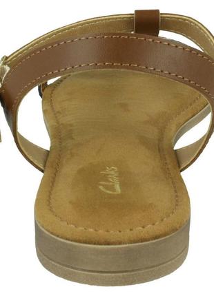Р.37,38,39.5 clarks женские кожаные сандалии оригинал6 фото