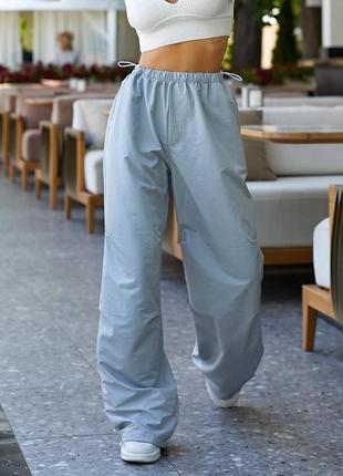 Жіночі спортивні брюки у стилі мілітарі7 фото