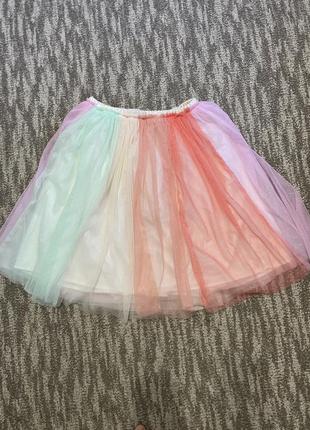 Очень красивая, нарядная юбка для девочки 8-10 лет5 фото