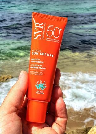 Солнцезащитный флюид с spf50 - svr sun secure, 50 мл (svr)1 фото