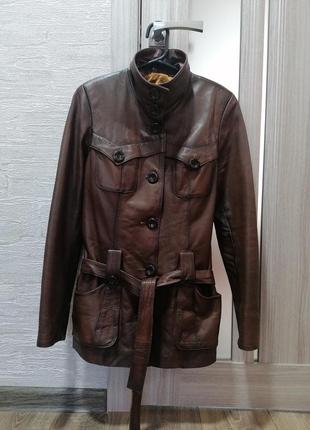 Куртка кожаная