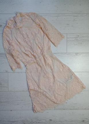 Пляжна туніка сукня з мережива р.s