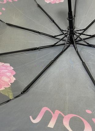 Женский зонт toprain полуавтомат на 9 спиц #0125