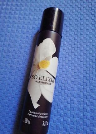 Новый парфюмированный дезодорант,. so elixir, yves rocher. , 100ml1 фото