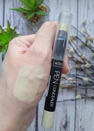 Карандаш-корректор wibo pen concealer зеленый1 фото