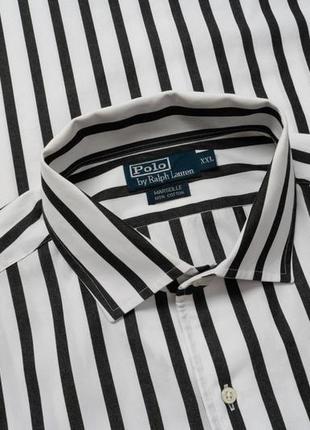 Polo by ralph lauren marseille vintage стимулирует up long sleeve striped shirt мужская рубашка