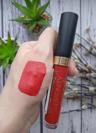 Жидкая матовая помада max factor lipfinity velvet matte lipstick тон 025