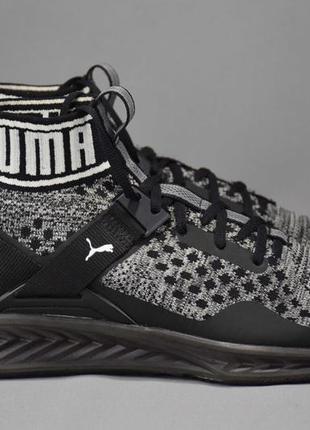 Puma ignite evoknit кросівки чоловічі текстиль сітка літо. оригінал. 42.5 р./27.5 см.