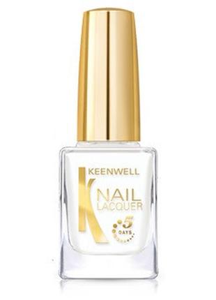 Лак для нігтів white on white keenwell 12 мл