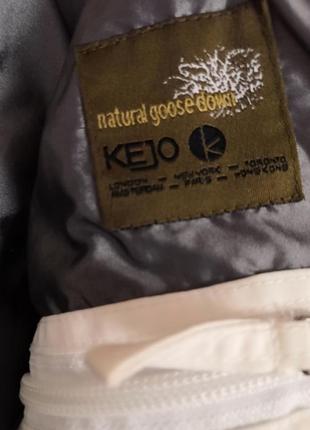 Тепла зимова курточка kejo, розмір 44, унісекс5 фото