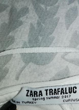 Футболка белая с вышивкой zara3 фото