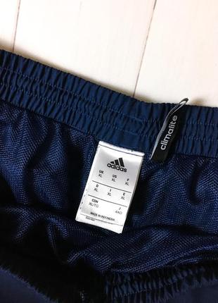 Мужские синие спортивные пляжные шорты adidas адидас с лампасами. размер l xl4 фото