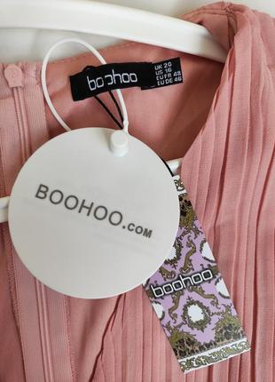 Роскошное платье плиссе boohoo 20/4xl9 фото