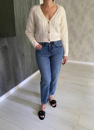 Джинси zara модель mom