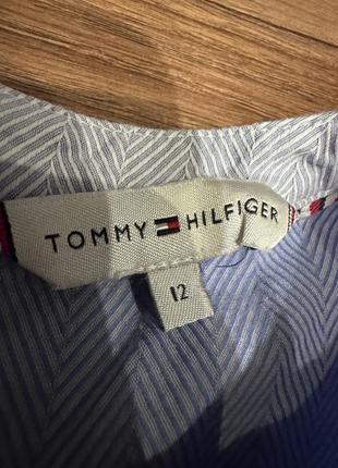 Блуза рубаха Tommy hilfiger с пуговицами на спине7 фото