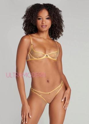 Комплект белья мирового бренда agent provocateur 34b/2 оригинал3 фото