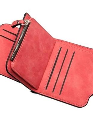 Модный кошелек-портмоне из замши baellerry forever mini5 фото