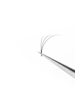 3d-с-007-11 mm по 500 шт. пучковые ресницы для наращивания santalucia