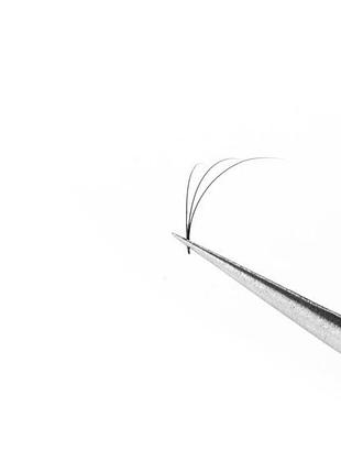 3d-с-007-14 mm по 500 шт. пучковые ресницы для наращивания santalucia