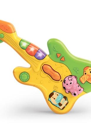 Музична іграшка baby team гітара жовта (8644-2)