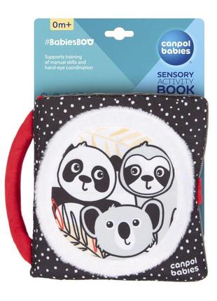 Розвиваюча книжка canpol babies babiesboo панда (68/088)7 фото