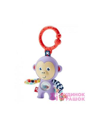 Брязкальце-прорізувач веселі тварини fisher-price4 виду в асортименті (dyf90)