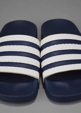 Adidas originals slippers adilette шлепанцы сланцы. имталия. оригинал. 38-39 р./24.5 см.3 фото