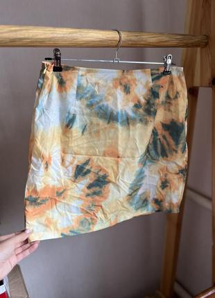 Новая женская юбка юбка в стиле пад тай пад-тай разноцветная короткая мини обтягивающая