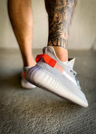 👟 кроссовки adidas yeezy boost 350 tail light / наложка bs👟3 фото