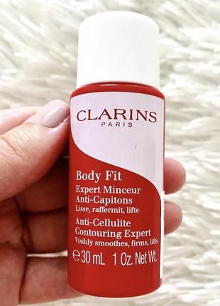 Антицеллюлитный крем-гель clariнс body fit minceur anti cellulite 30 ml