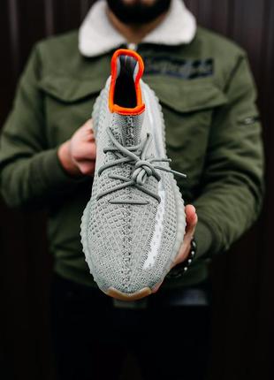 👟 кроссовки adidas yeezy boost 350 linen / наложка bs👟6 фото