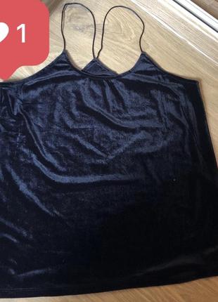 Бархатный топ vero moda l