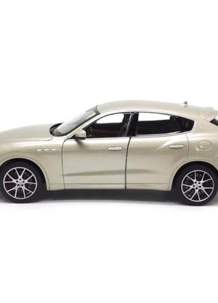 Автомодель welly maserati levante золота 1:24 (24078w/1)