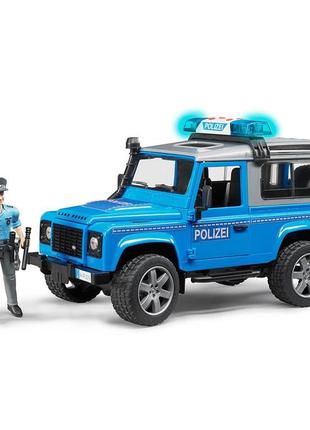 Іграшка ленд ровер поліція bruder (02597)