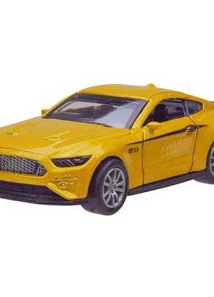 Автомодель автопром легковий автомобіль жовтий (a3244/3647/3)