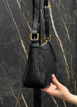 Сумка женская тренд 2023 gucci appodite shoulder bag black3 фото