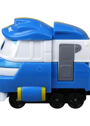 Іграшковий паровозик silverlit robot trains кей (80155)2 фото