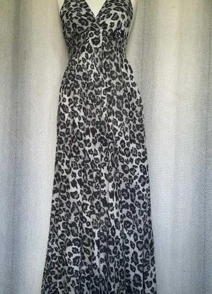 Жіноче літнє натуральне плаття , сукня. довгий бавовняний літній пляжний сарафан. 100% бавовна1 фото