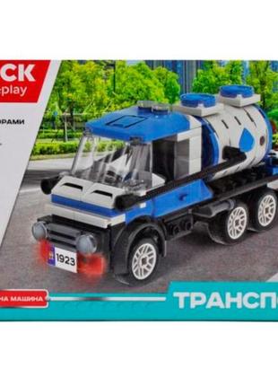 Конструктор iblock міський транспорт блакитний (pl-921-472/1)