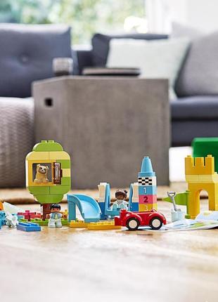 Конструктор lego duplo classic коробка з кубиками deluxe (10914)5 фото