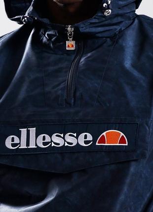 Анорак ellesse mont 2 caustic jacket navy3 фото