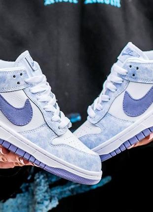 Nike dunk sweet purple1 фото