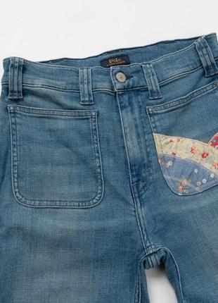 Polo ralph lauren high-rise flared jeans женские джинсы3 фото