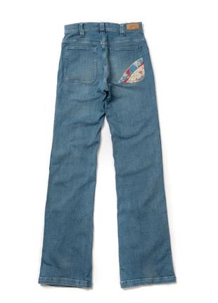 Polo ralph lauren high-rise flared jeans женские джинсы5 фото