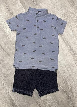 Шорти next і футболка george, 18-24 міс